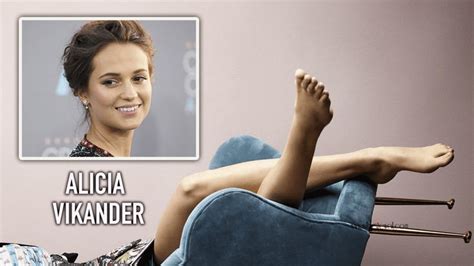 alicia vikander feet|Browsing celebs